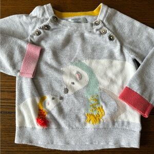 COPY - Baby Boden Polar Bear Sweater - 18-24 months
